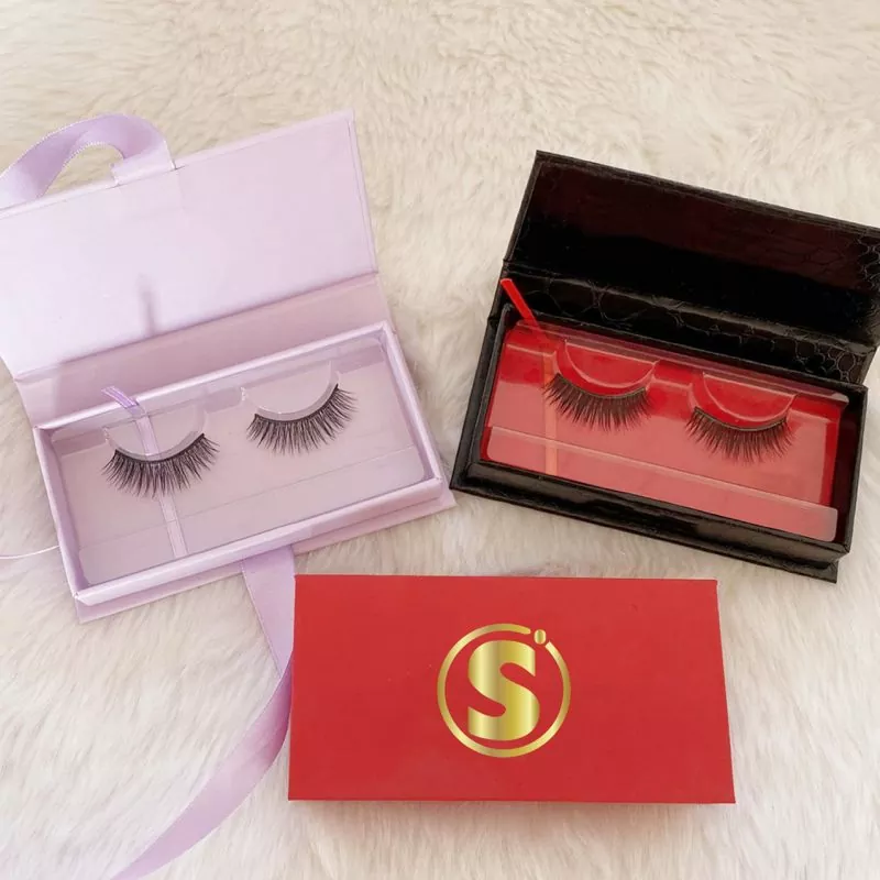 Logo Stempling Magnet Flip Eyelash Box